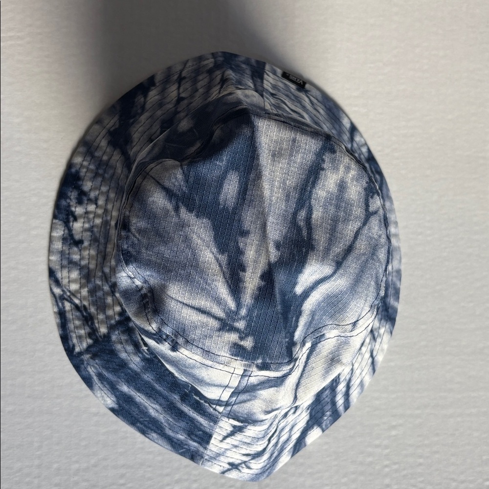 Vans Step Up Navy Blue White Tie-Dye Bucket Hat S/M - Picture 6 of 10